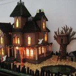 Halloween-custom-haunted-Gingerbread-house-call 1-877-803-2211